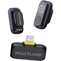Hollyland LARK A1 Mini Duo (Space Gray, with Lightning RX) Wireless Microphone