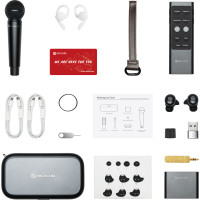 Hollyland MELO P1 Combo Wireless Handheld Microphone System Gray + Earphone
