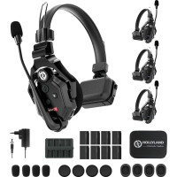 Hollyland Solidcom C1 Full duplex wireless intercom system & 4 wireless headsets
