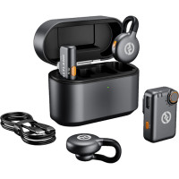 Hollyland LARK M2S Wireless Lavalier Microphone Combo (Space Gray)