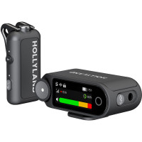 Hollyland LARK MAX 2 Solo (Space Gray, with Camera RX) Wireless Microphone