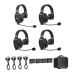 Saramonic WiTalk5 WT4S Full-Duplex 4-Person Wireless Intercom Headset System Saramonic WiTalk5 WT4S Full-Duplex 4-Person Wireless Intercom Headset System
