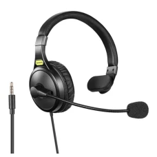 Saramonic LBH Wired Single-Ear Headset for WiTalk5 Hub Base Station