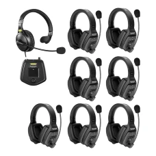 Saramonic WiTalk5 WT8D Full-Duplex 8-Person Wireless Intercom Headset System Saramonic SAR-WiTalk WT8D 