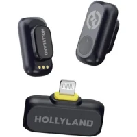 Hollyland LARK A1 Mini Duo (Space Gray, with Lightning RX) Wireless Microphone Hollyland LARK A1 Mini Duo (Space Gray, with Lightning RX) Wireless Microphone