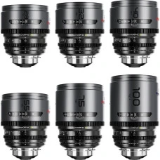 DZOFILM Pavo 6 lens Set 28/32/40/55/75/100mm 2x Anamorphic Prime Lens Neutral