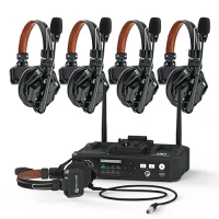 Hollyland Solidcom C1 Pro Wireless Intercom System with 4 ENC headsets with Hub Station Hollyland Solidcom C1 Pro Wireless Intercom System with 4 ENC headsets with Hub Station