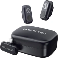Hollyland LARK A1 Duo (Space Gray, with USB-C RX + Charging Case) Wireless Microphone Hollyland LARK A1 Duo (Space Gray, with USB-C RX + Charging Case) Wireless Microphone