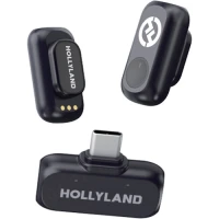 Hollyland LARK A1 Mini Duo (Space Gray, with USB-C RX) Wireless Microphone Hollyland LARK A1 Mini Duo (Space Gray, with USB-C RX) Wireless Microphone