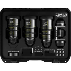 DZO Film Pictor Zoom 3-lens kit Set & Case 12-25 & 20-55 & 50-125 T2.8 PL & EF DZO Film Pictor Zoom 3-lens kit Set & Case 12-25 & 20-55 & 50-125 T2.8 PL & EF