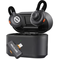 Hollyland LARK M2S Wireless Lavalier Microphone with USB-C Plug (Duo, Space Gray) Hollyland LARK M2S Wireless Lavalier Microphone with USB-C Plug (Duo, Space Gray)