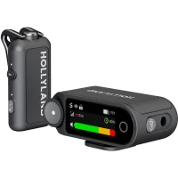 Hollyland LARK MAX 2 Solo (Space Gray, with Camera RX) Wireless Microphone Hollyland LARK MAX 2 Solo (Space Gray, with Camera RX) Wireless Microphone