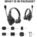Hollyland Solidcom C1 Full duplex wireless intercom system & 2 wireless headsets Hollyland Solidcom C1 Full duplex wireless intercom system & 2 wireless headsets