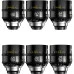 DZO FILM Vespid 2 18/24/35/50/85/105mm Prime Lens Arri PL Metric Cine Lens set DZO DZO-V26SETMX 