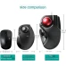 Trackball Mouse Elecom JAPAN 8 Button Function DPI Gaming grading design wireles Components, Mice and Trackballs, Wireless Mouse image