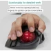 Trackball Mouse Elecom JAPAN 8 Button Function DPI Gaming grading design wireles Components, Mice and Trackballs, Wireless Mouse image