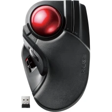 Trackball Mouse Elecom JAPAN 8 Button Function DPI Gaming grading design wireles Components, Mice and Trackballs, Wireless Mouse image