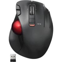 Wireless Mouse Trackball Mouse Japan Elecom Thumb 6 Buttons Tilt M-XT3DRBKG Gaming EXG