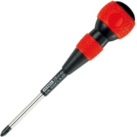 Vessel Screwdriver 220 Ball Grip JAPAN Chrome Vanadium Steel Anti Slip Grip
