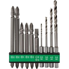 Showing image for HiKOKI Bit Set of 10 Impact Drivers and Driver Drills Hex Dual Face 0040-1000 HiKOKI Bit Set of 10 Impact Drivers and Driver Drills Hex Dual Face 0040-1000 Tools, Screwdrivers, Power Tools image