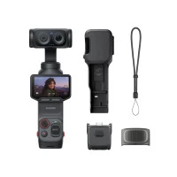 Insta360 Luna Ultra 8K Gimbal Camera Standard Bundle Black Vlog Pocket Camera