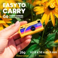Ausek Portable Thumb Camera Mini Digital HD School Children Selfie Screen