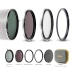 NiSi 67mm Swift VND Mist Kit 1-9 Stops (1-5 Stops VND, 4 Stop ND, Black Mist 1/4) NiSi NIR-TCVNDSWIFT-MISTKIT-67 