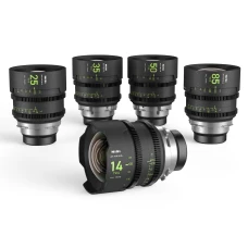 NiSi ATHENA PRIME Full Frame Cinema Lens Kit 5 Lenses 14 25 35 50 85mm + Case PL