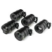 NiSi ATHENA PRIME Full Frame Cinema Lens Kit with 5 Lenses 14mm T2.4, 25mm T1.9, 35mm T1.9, 50mm T1.9, 85mm T1.9 + Hard Case (L Mount)
