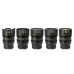 NiSi ATHENA PRIME Full Frame Cinema Lens Kit with 5 Lenses 14mm T2.4, 25mm T1.9, 35mm T1.9, 50mm T1.9, 85mm T1.9 + Hard Case (E Mount | No Drop In Filter)