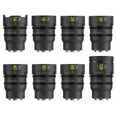 NiSi ATHENA PRIME Full Frame Cinema Lens MASTER Kit 8 Lens Case E Mount No Dp Ft