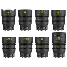 NiSi ATHENA PRIME Full Frame Cinema Lens MASTER Kit 8 Lenses Hard Case (L Mount)