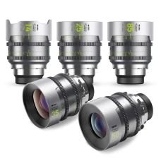 NiSi ATHENA TUNED PRIME Limited Edition Full Frame Cinema Lens Kit 5 Case PL Mnt