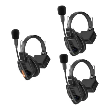 Saramonic WiTalk9 WT3S 3-Person Full-Duplex Wireless Intercom Headset System Saramonic SAR-WiTalk9 WT3S 