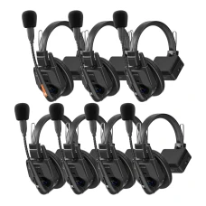Saramonic WiTalk9 WT7S 7-Person Full-Duplex Wireless Intercom Headset System